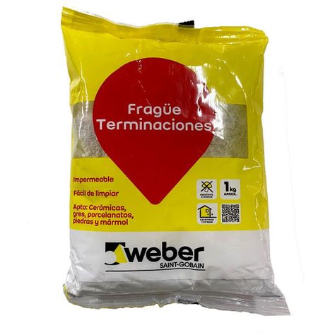 Frague terminaciones blanco bolsa 1kg-2