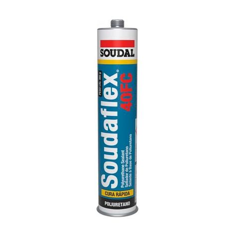 Sellador De Poliuretano Soudaflex 40Fc Cura Rápida Gris-0