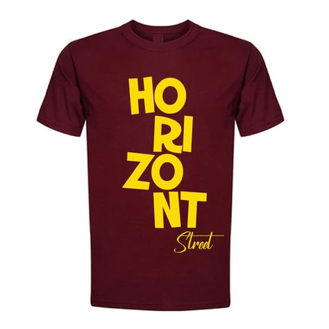 polera manga corta Horizontstreet-1