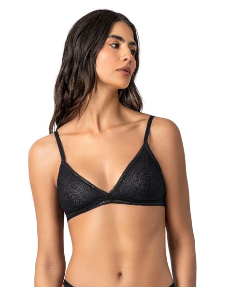 Brasieres Bralette 091143 Negro-0
