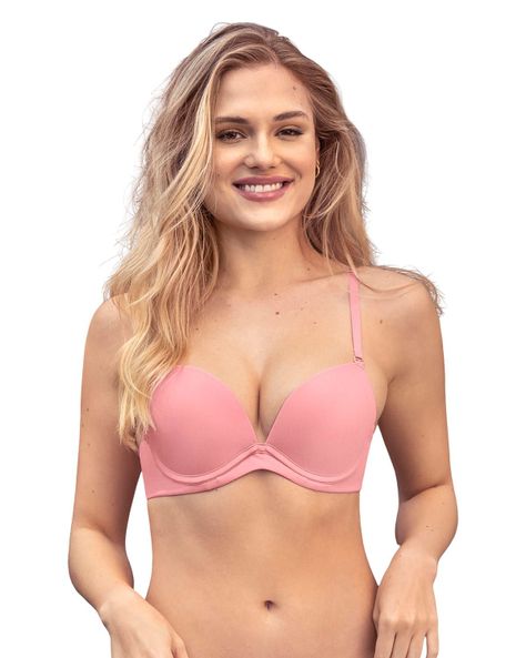 Sostén Doble Realce 011827 Rosado-0