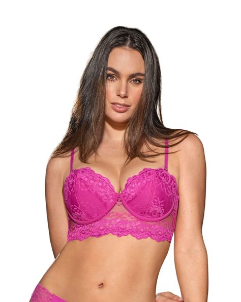 Sostén Realce Medio 011965 Fucsia-0