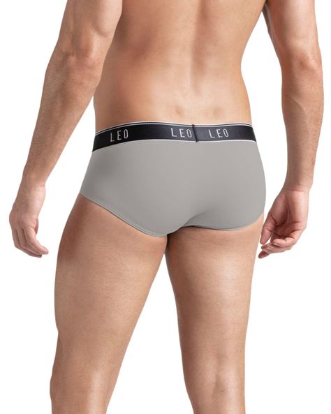 Ropa Interior Masculina Pantaloncillo 033338 Gris Claro-1