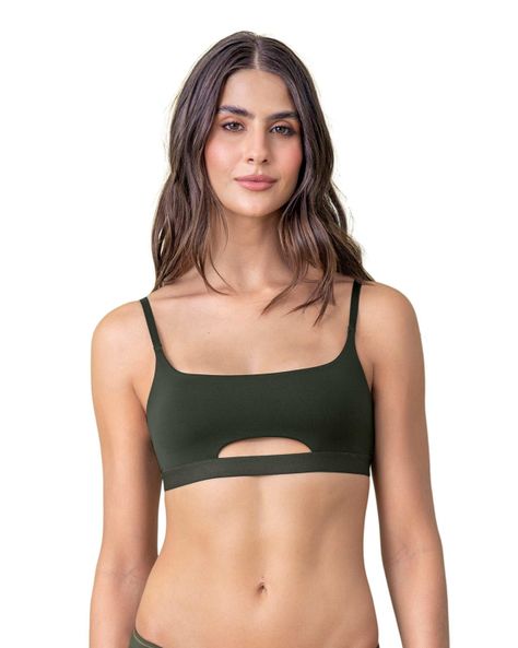 Brasieres Top 091098 Verde oscuro-0