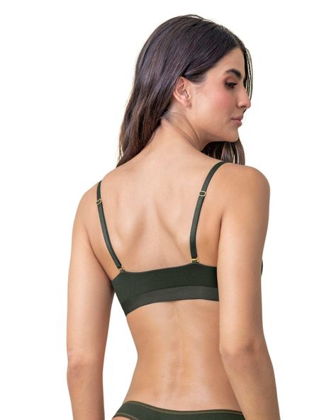 Brasieres Top 091098 Verde oscuro-1