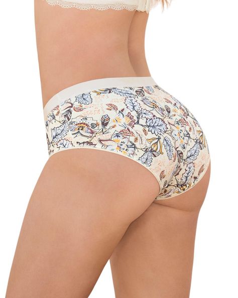 Panties Hipsters y Cacheteros 012686 Crema-1