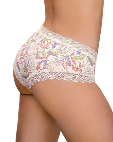 Panties Hipsters y Cacheteros 092044 Crema-1