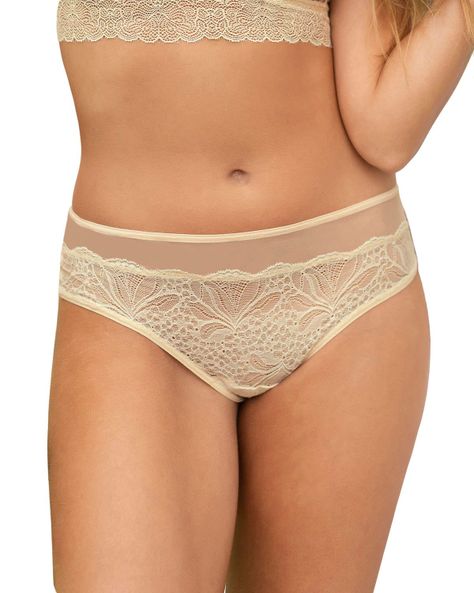 Panties Hipsters y Cacheteros 012964 Crema-0