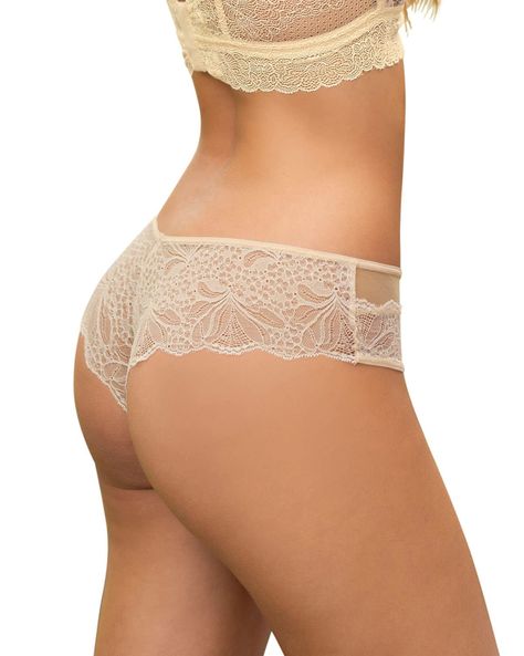 Panties Hipsters y Cacheteros 012964 Crema-1