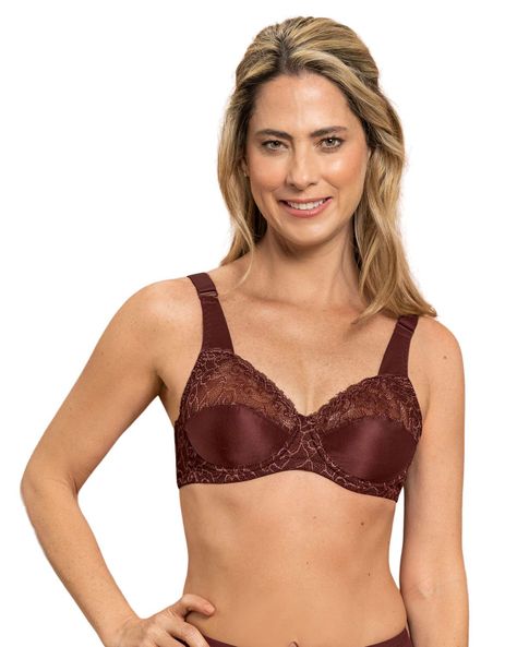 Sostén Básico 71222 Rojo Oscuro-0