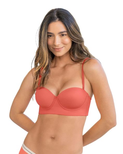 Brasieres Realce Medio 71318 Coral-0