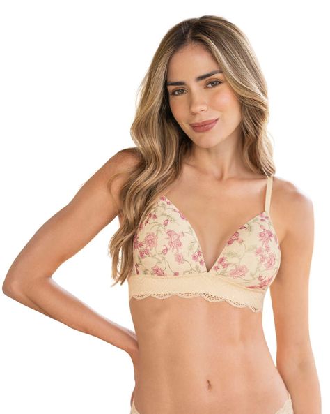 Brasieres Bralette 091032 Rosa claro-0