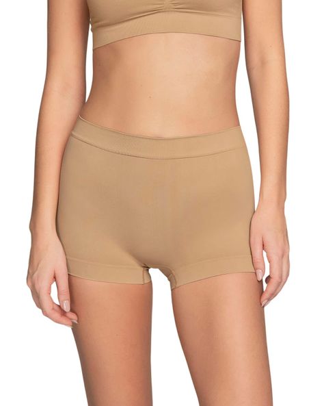 Panties Hipsters y Cacheteros 092039 Marrón Claro-0