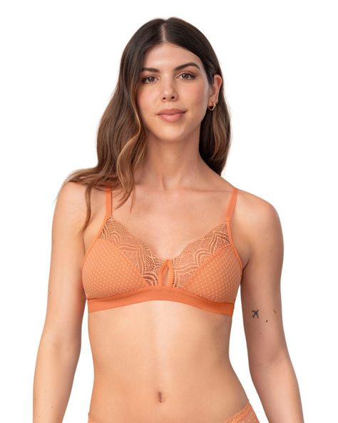 Brasieres Bralette 091025 Naranja-0