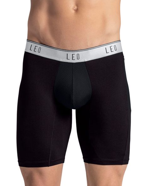 Ropa Interior Masculina Boxer Deportivo 033309 Negro-0