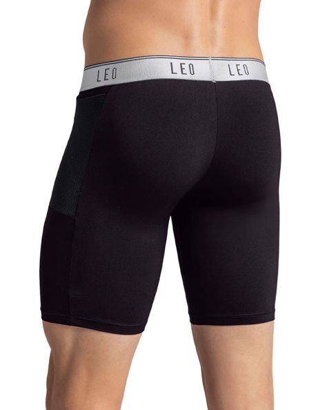 Ropa Interior Masculina Boxer Deportivo 033309 Negro-1