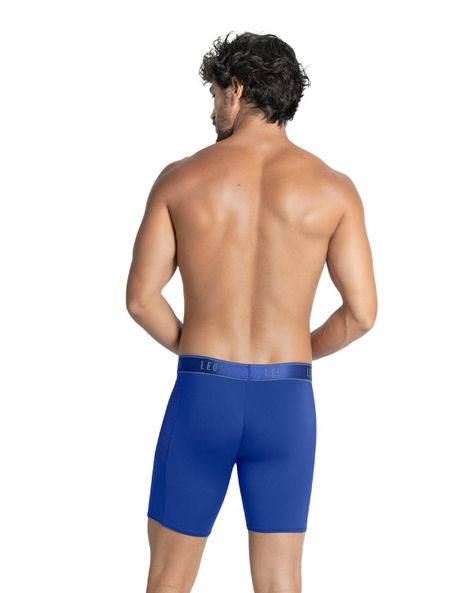 Ropa Interior Masculina Boxer Deportivo 033309 Azul-1