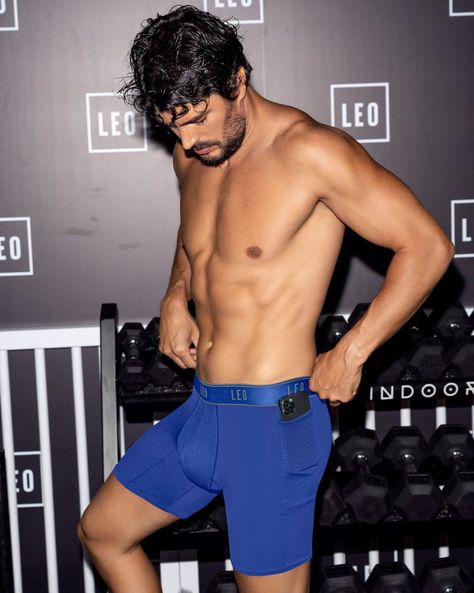 Ropa Interior Masculina Boxer Deportivo 033309 Azul-3