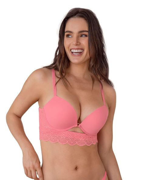 Brasieres Doble Realce 091040 Rosa-0