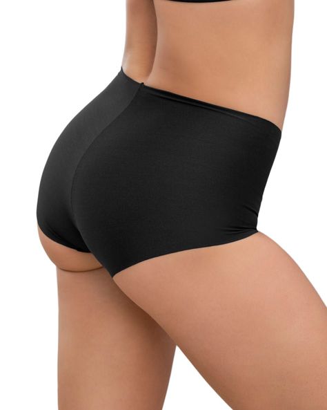 Panties Hipsters y Cacheteros 092064 Negro-1