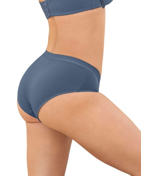 Panties Hipsters y Cacheteros 012686 Azul-1