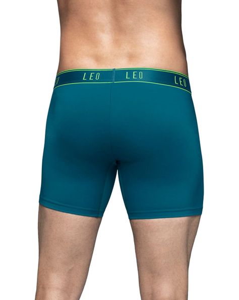 Ropa Interior Masculina Boxer Corto 033328 Azul Petroleo-1