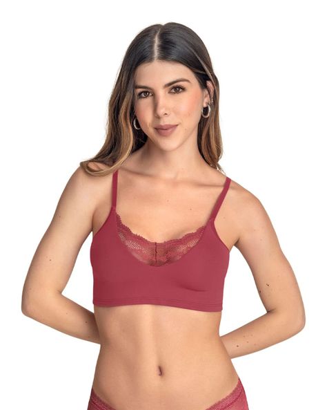 Brasieres Bralette 091093 Rojo-0