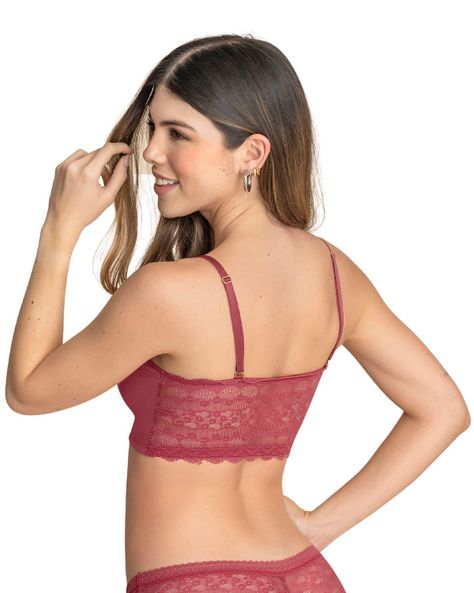 Brasieres Bralette 091093 Rojo-1