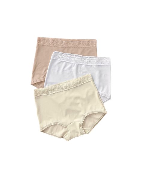 Panties Clasico 118X3 Beige-0