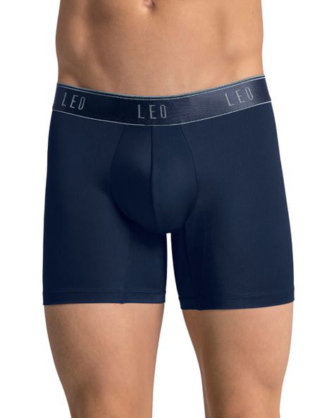 Ropa Interior Masculina Boxer Corto 033328 Azul Marino-0