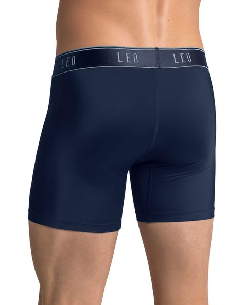 Ropa Interior Masculina Boxer Corto 033328 Azul Marino-1