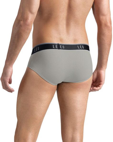Ropa Interior Masculina Boxer Corto 033278N Gris Claro-1