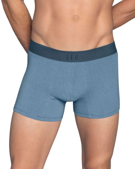 Ropa Interior Masculina Boxer Corto 33212X2 Azul-1