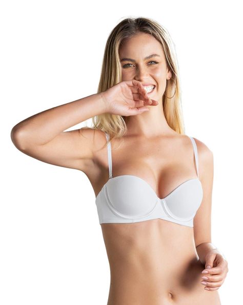 Sostén Doble Realce 011843 Blanco-0