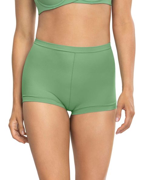 Panties Hipsters y Cacheteros 012640 Verde-0