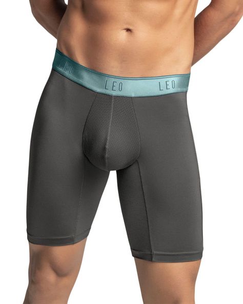 Ropa Interior Masculina Boxer Deportivo 033309 Gris-0