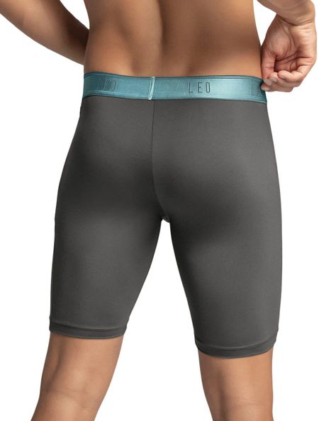Ropa Interior Masculina Boxer Deportivo 033309 Gris-1