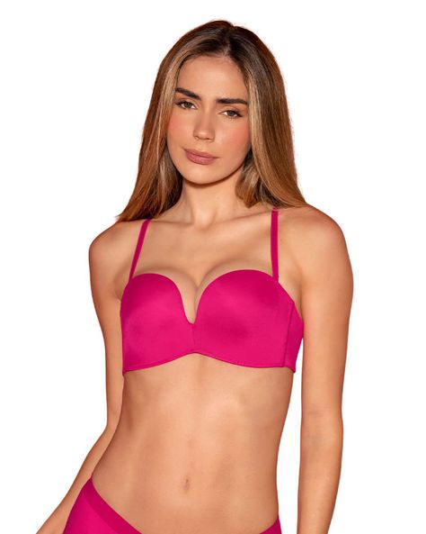 Brasieres Realce Alto 011841 Fucsia-0