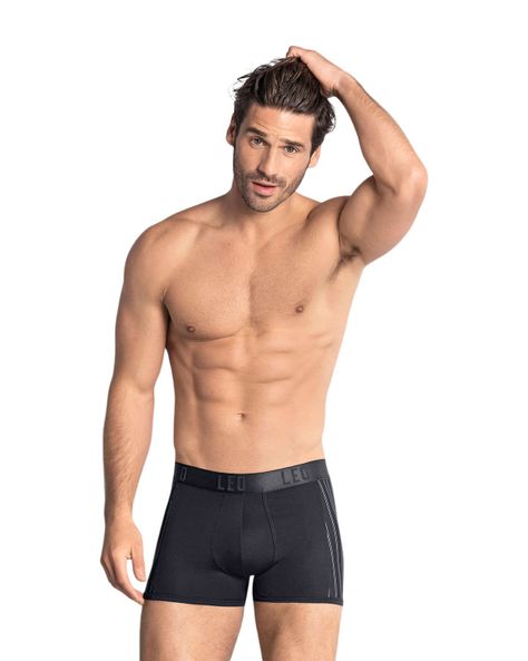 Ropa Interior Masculina Boxer Corto 33127X2 Vino/Negro-1