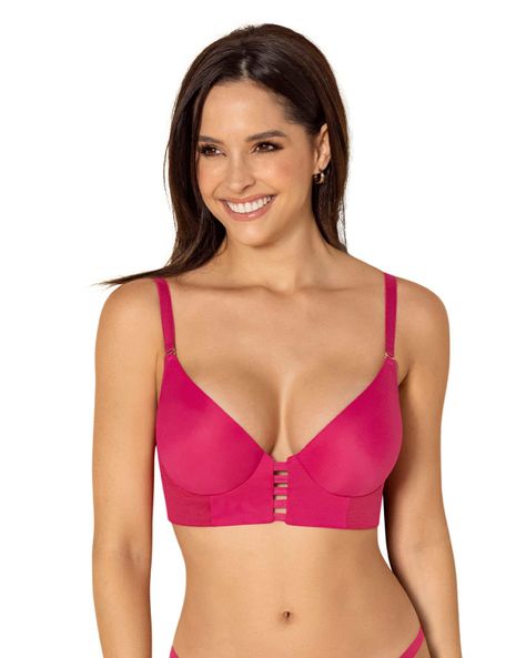 Sostén Realce Alto 091010 Fucsia-0