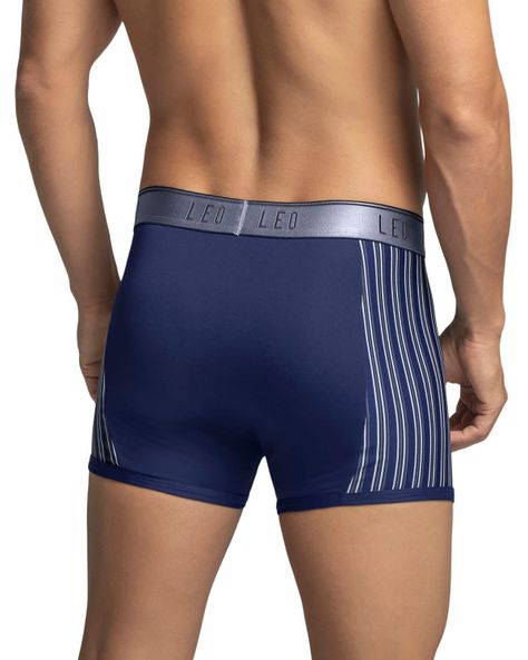 Ropa Interior Masculina Boxer Corto 033127 Azul-1