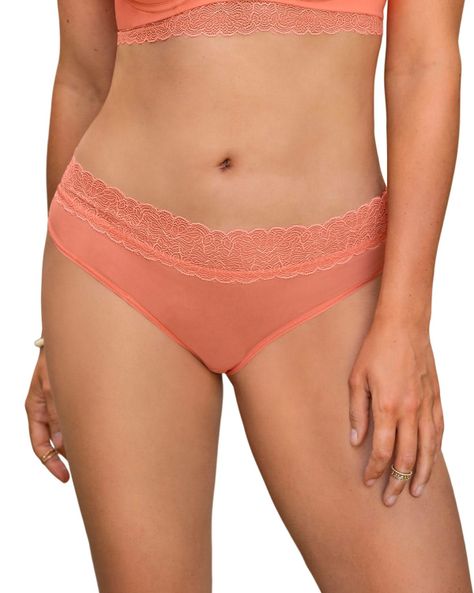 Panties Hipsters y Cacheteros 012996 Naranja-0