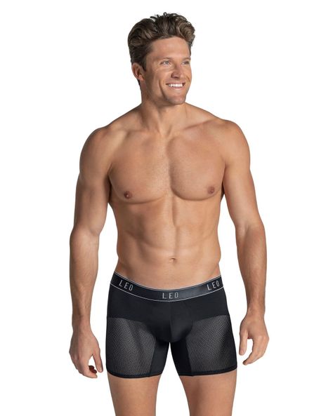 Ropa Interior Masculina Boxer Deportivo 033272N Negro-0