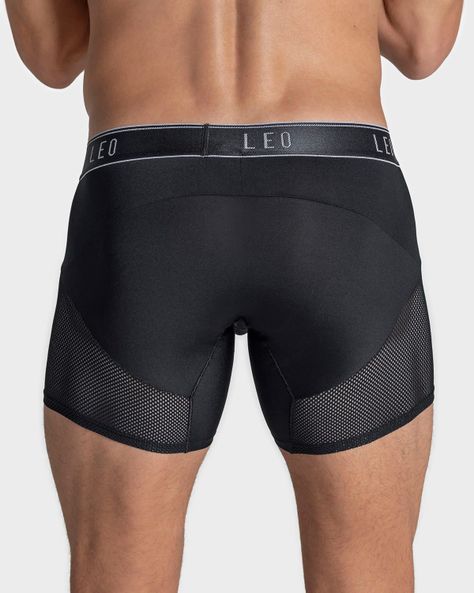 Ropa Interior Masculina Boxer Deportivo 033272N Negro-1