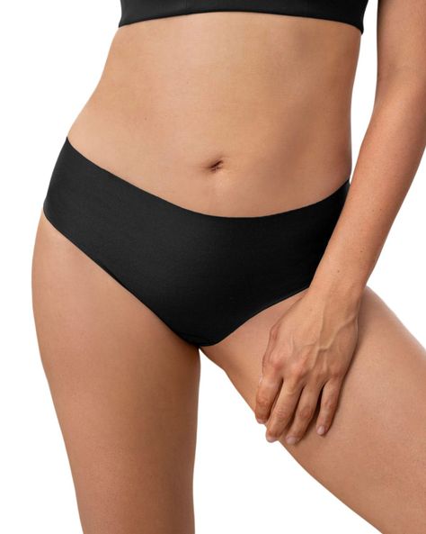 Panties Hipsters y Cacheteros 092065 Negro-0