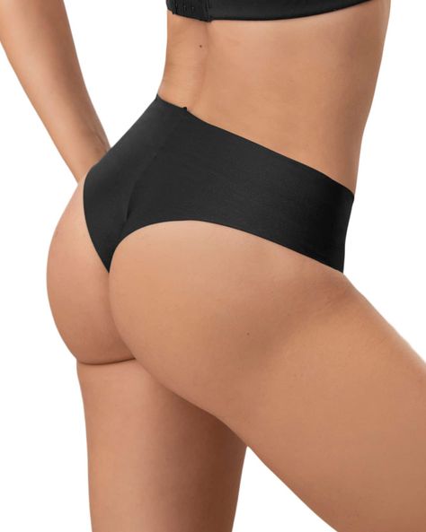 Panties Hipsters y Cacheteros 092065 Negro-1
