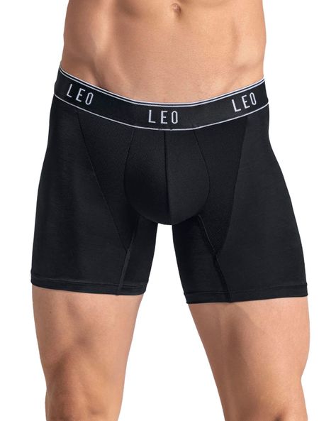 Ropa Interior Masculina Boxer Medio 033354 Negro-0