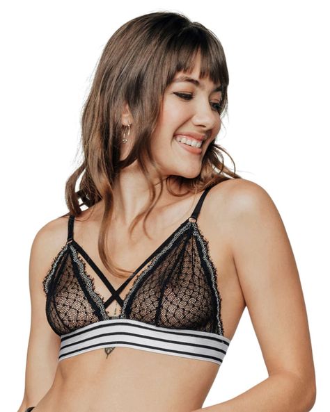 Brasieres Bralette 011952 Negro-0