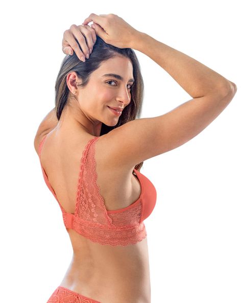 Brasieres Bralette 011992 Coral-1