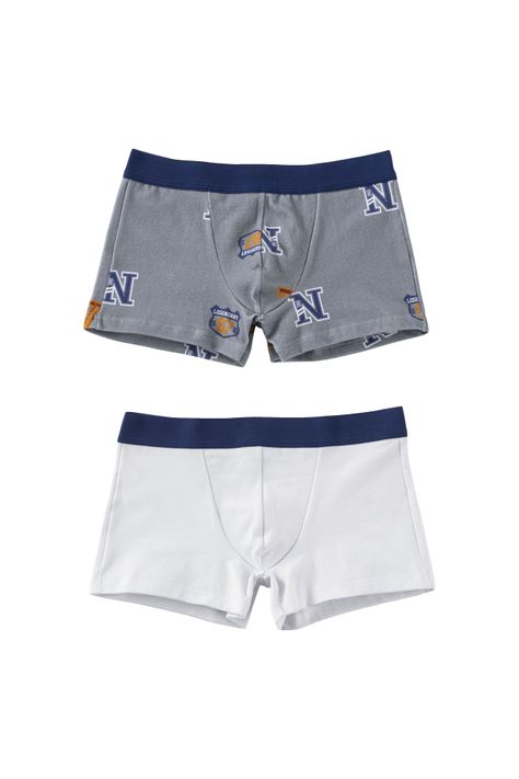 Infantil Bóxer niño 33155X2 Azul-0